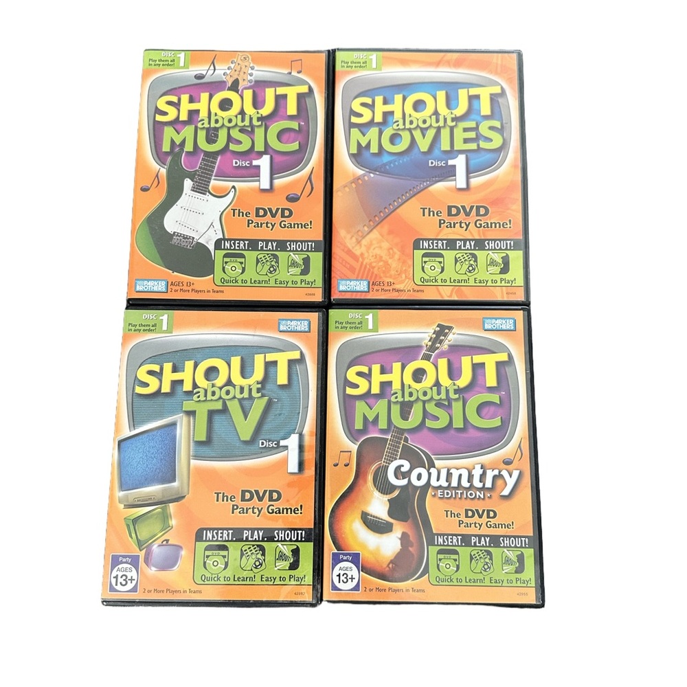 Shout About DVD Party Game Set
